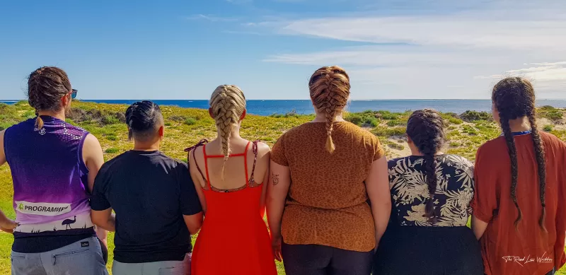 tying your hair up is a great snorkelling hacks to keep water out of your goggles