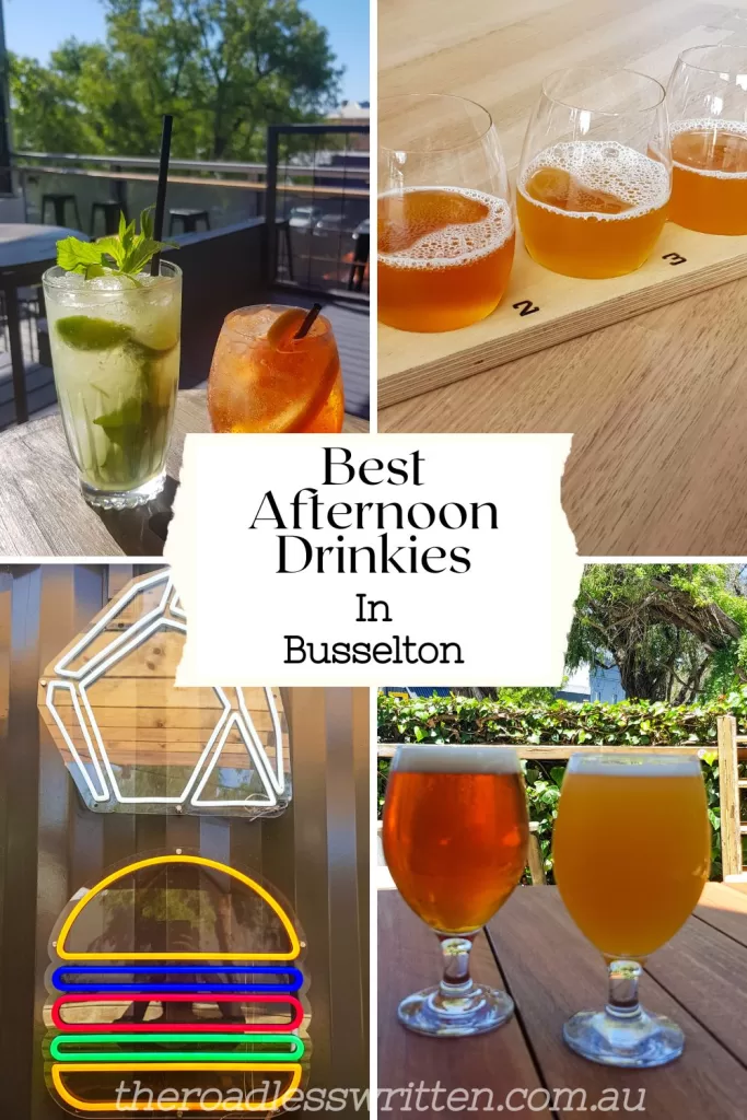 Afternoon Drinkies in Busselton pin