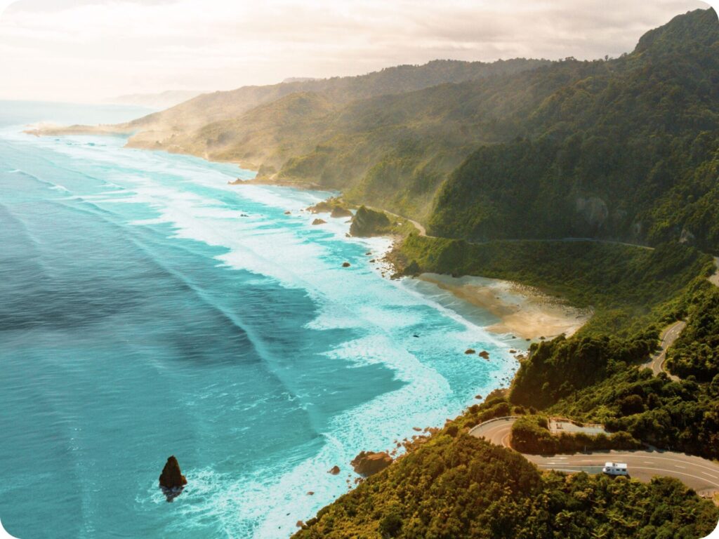 New Zealand’s West Coast - Meybille Bay Lookout