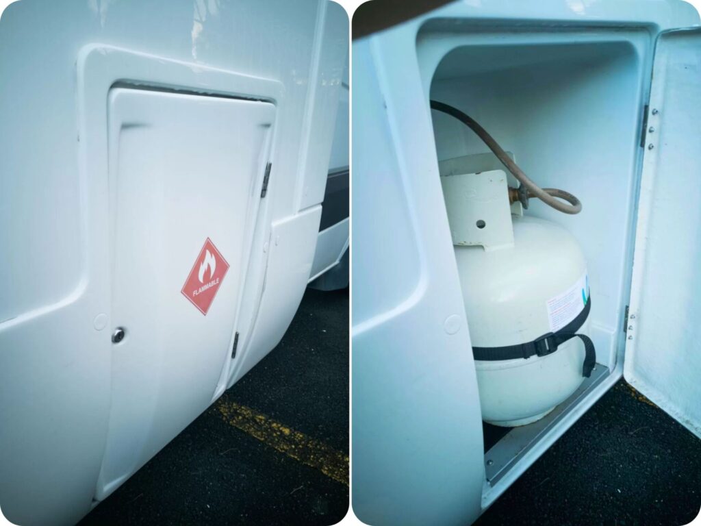 Campervan Essentials - Gas Locker