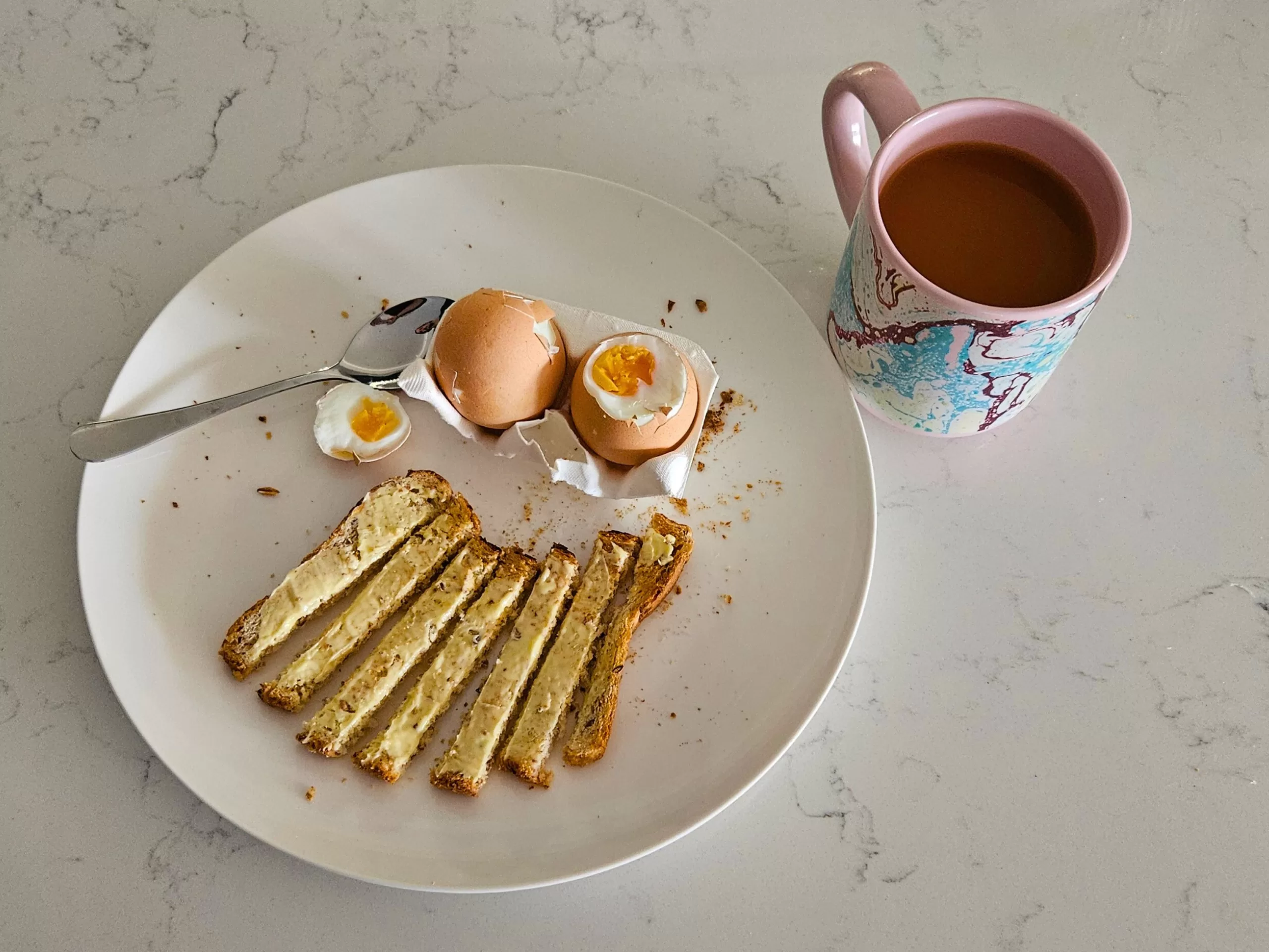 Vanlife Money Saving Tips - Avoid buying things you don't really need! Like egg cups!