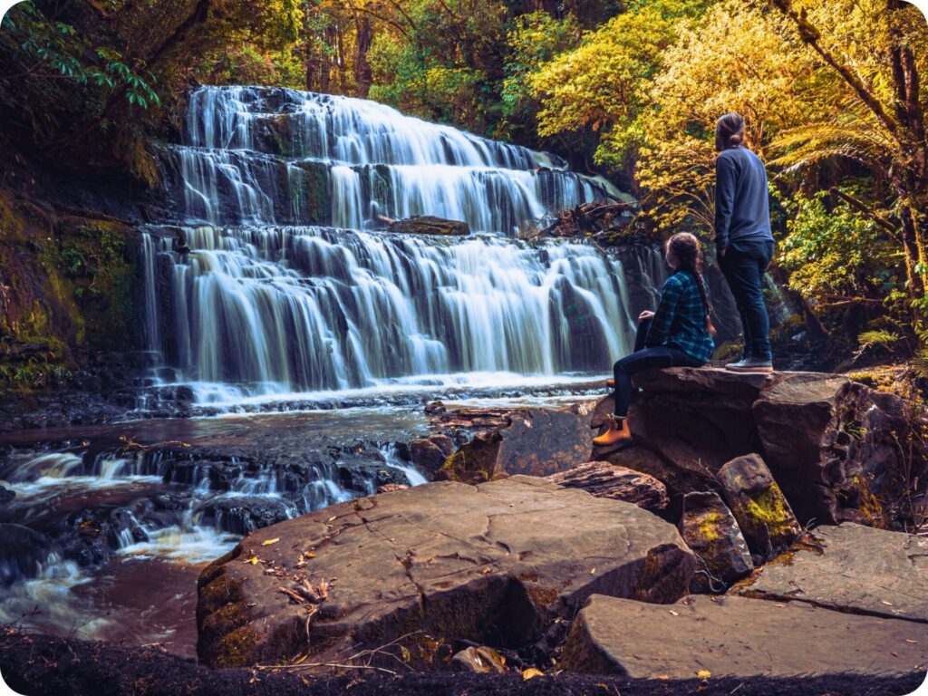 Waterfalls in the Catlins - Purakaunui