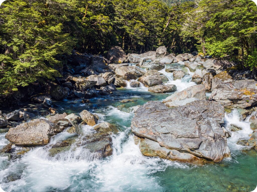 Routeburn Track - Bridal Veil Falls