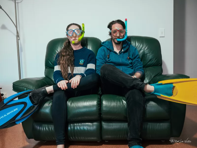A simple snorkelling hacks is to just practice using your snorkel on the couch