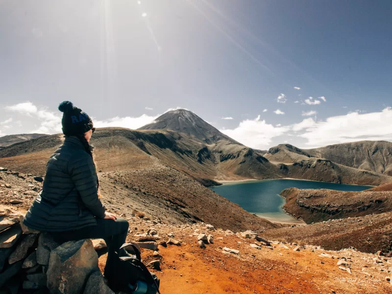 Tama Lakes Day Hike - Upper Lake