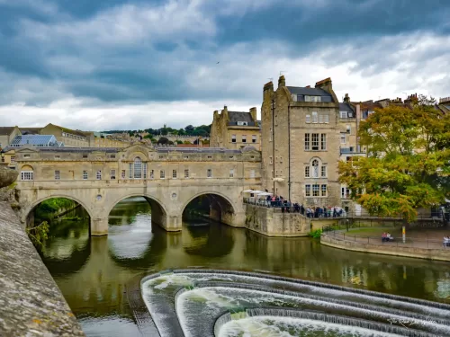 Bath Town Centre Print