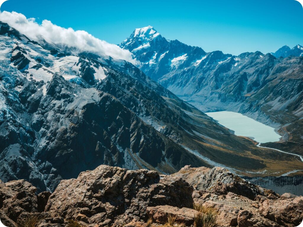 Mueller Hut Day Hike - Ridge Side Track