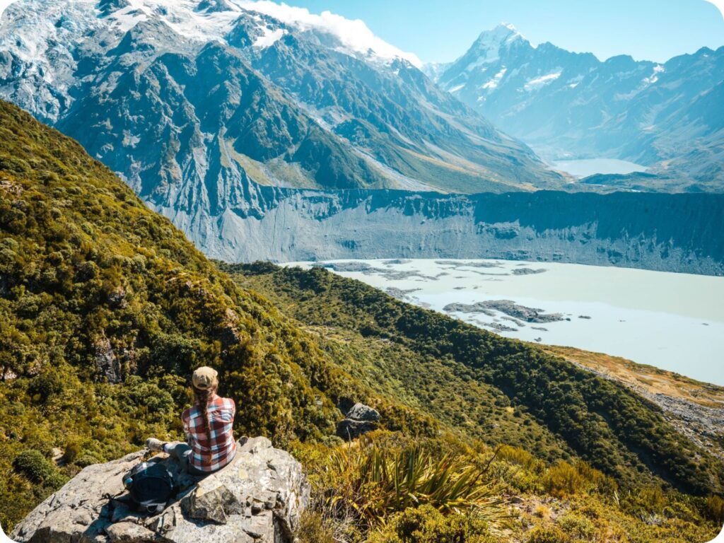 Mueller Hut Day Hike - Lower Viewpoint