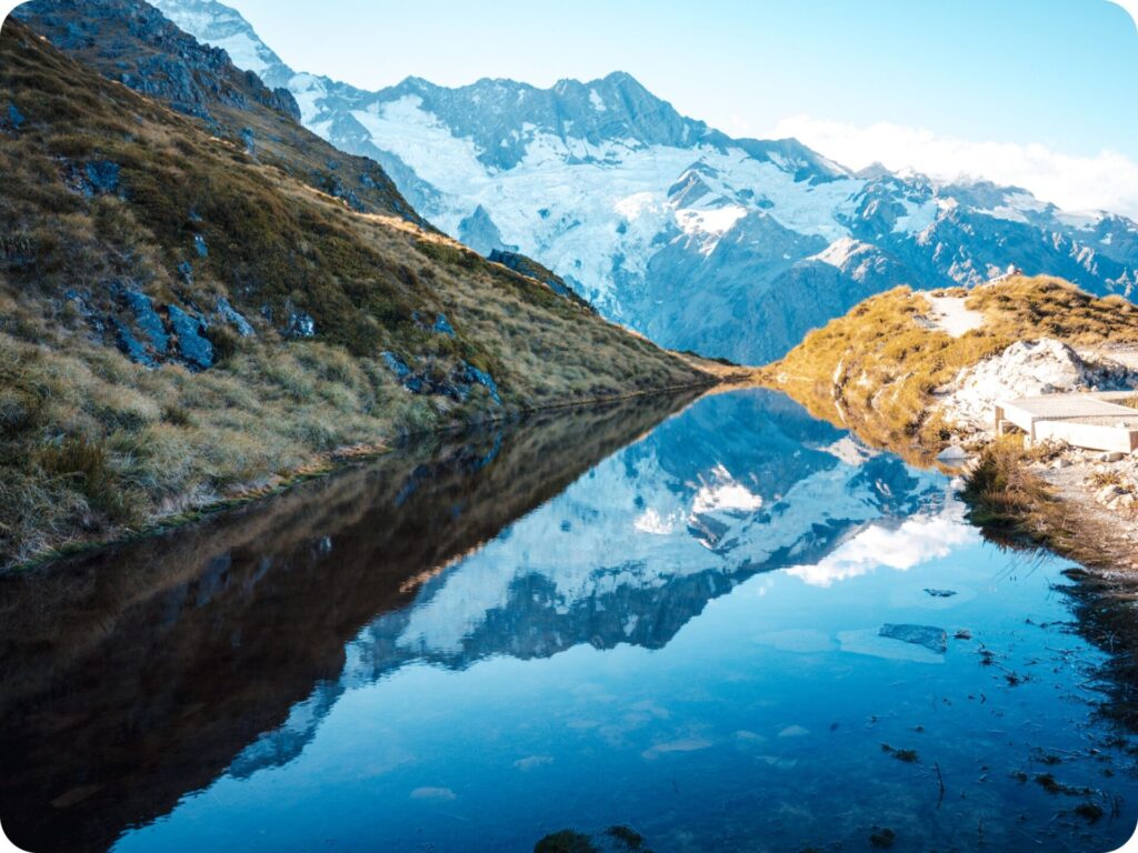 Mueller Hut Day Hike - Sealy Tarns