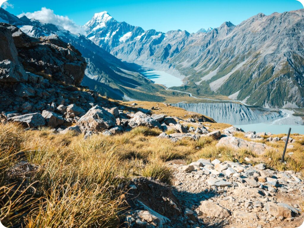 Mueller Hut Day Hike - Scree Scramble