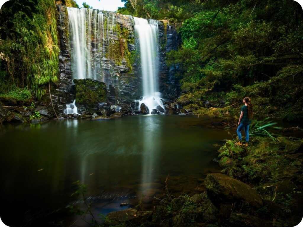 Northland Waterfalls - Te Wairere Falls Wairoa Stream Falls