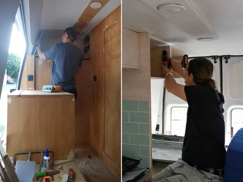 Vanlife in New Zealand - Making alterations on our van build to make it more suitable for our needs