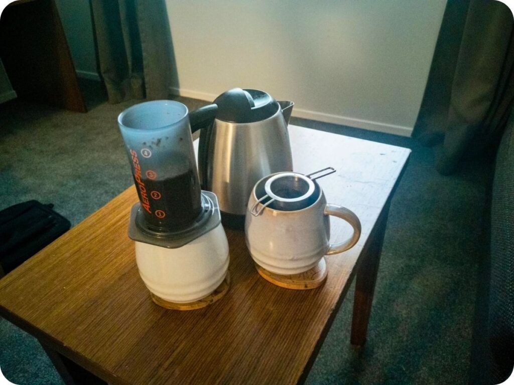Vanlife Essentials - Tea Strainer and Aeropress